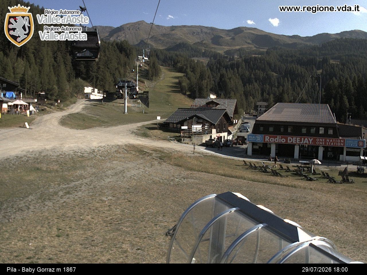 Archived image Webcam mountain station Baby Gorraz, Pila