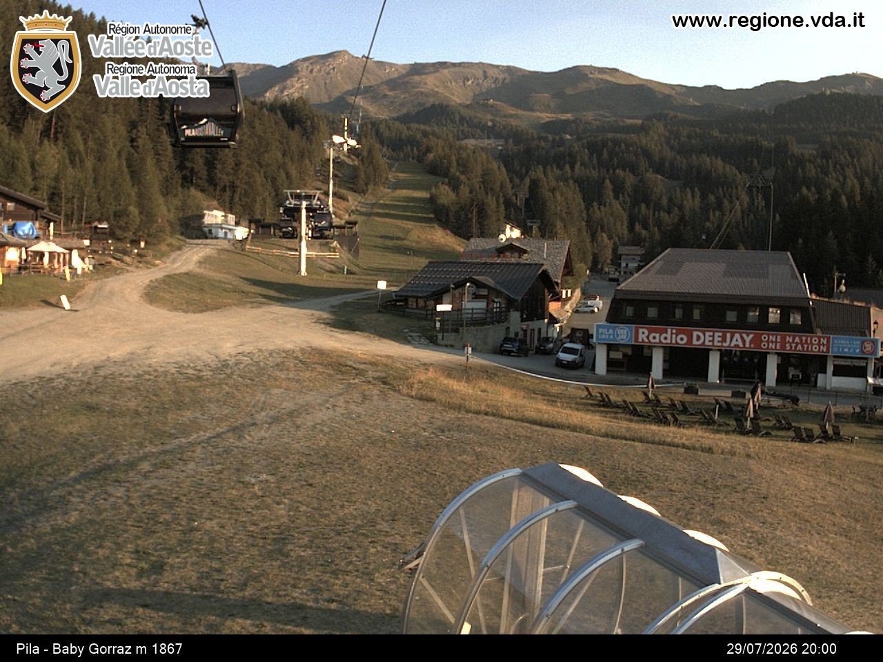 Archived image Webcam mountain station Baby Gorraz, Pila