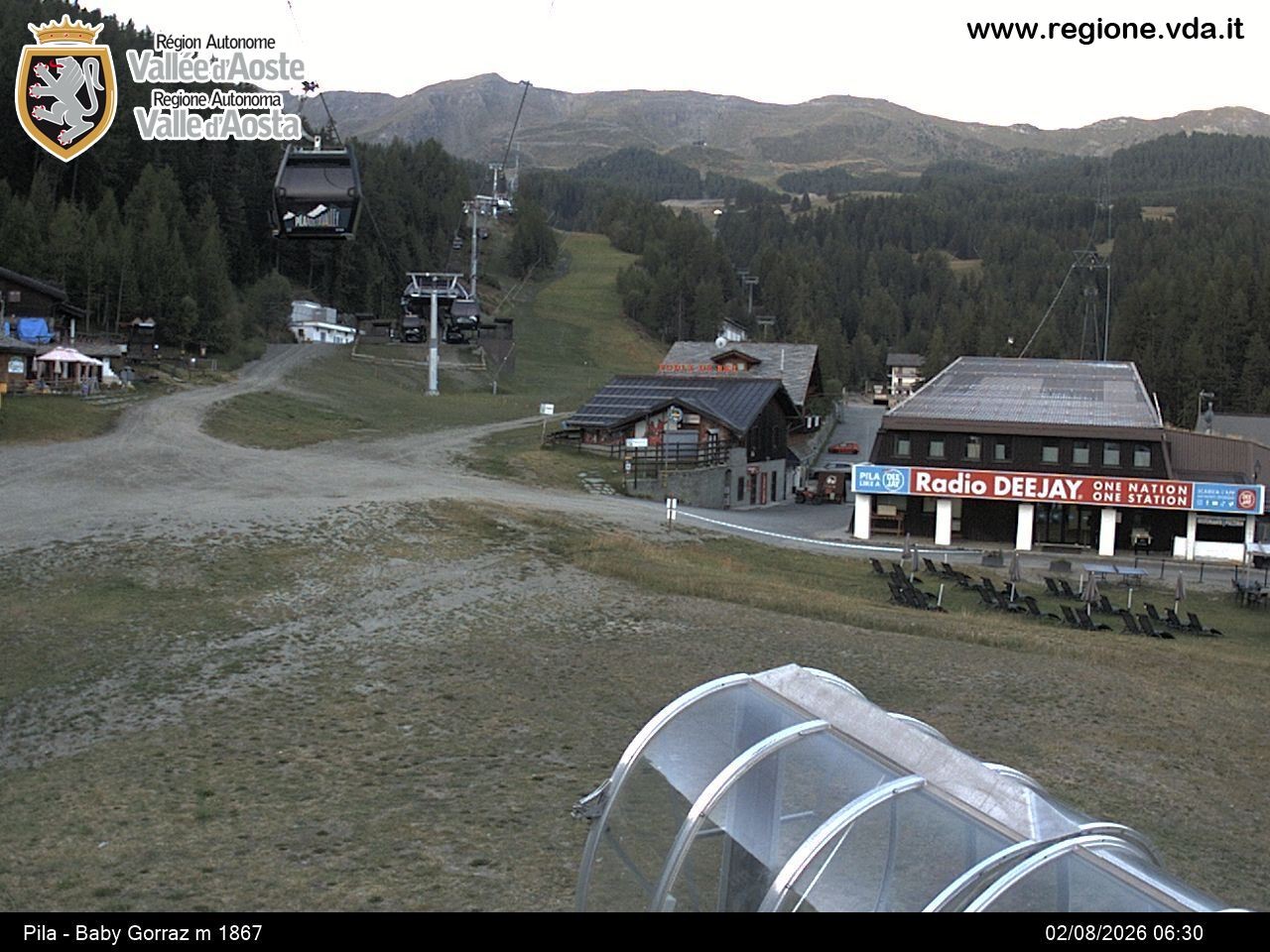 Archiv Foto Webcam Pila, Bergstation Baby Gorraz