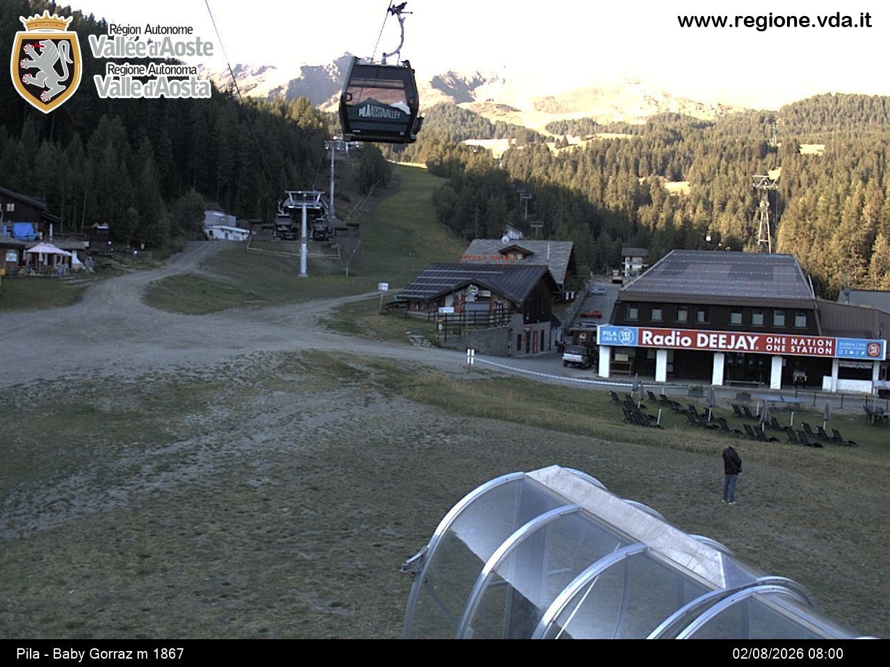 Archiv Foto Webcam Pila, Bergstation Baby Gorraz