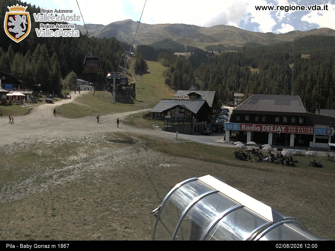 Archiv Foto Webcam Pila, Bergstation Baby Gorraz