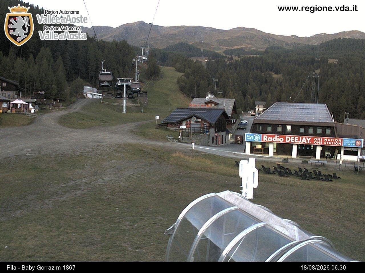 Archiv Foto Webcam Pila, Bergstation Baby Gorraz