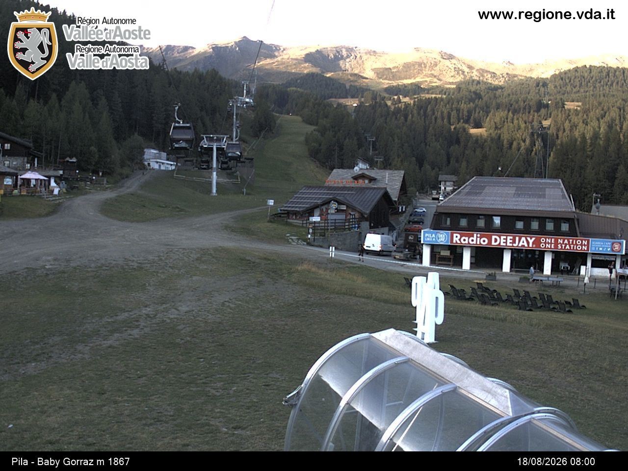 Archiv Foto Webcam Pila, Bergstation Baby Gorraz