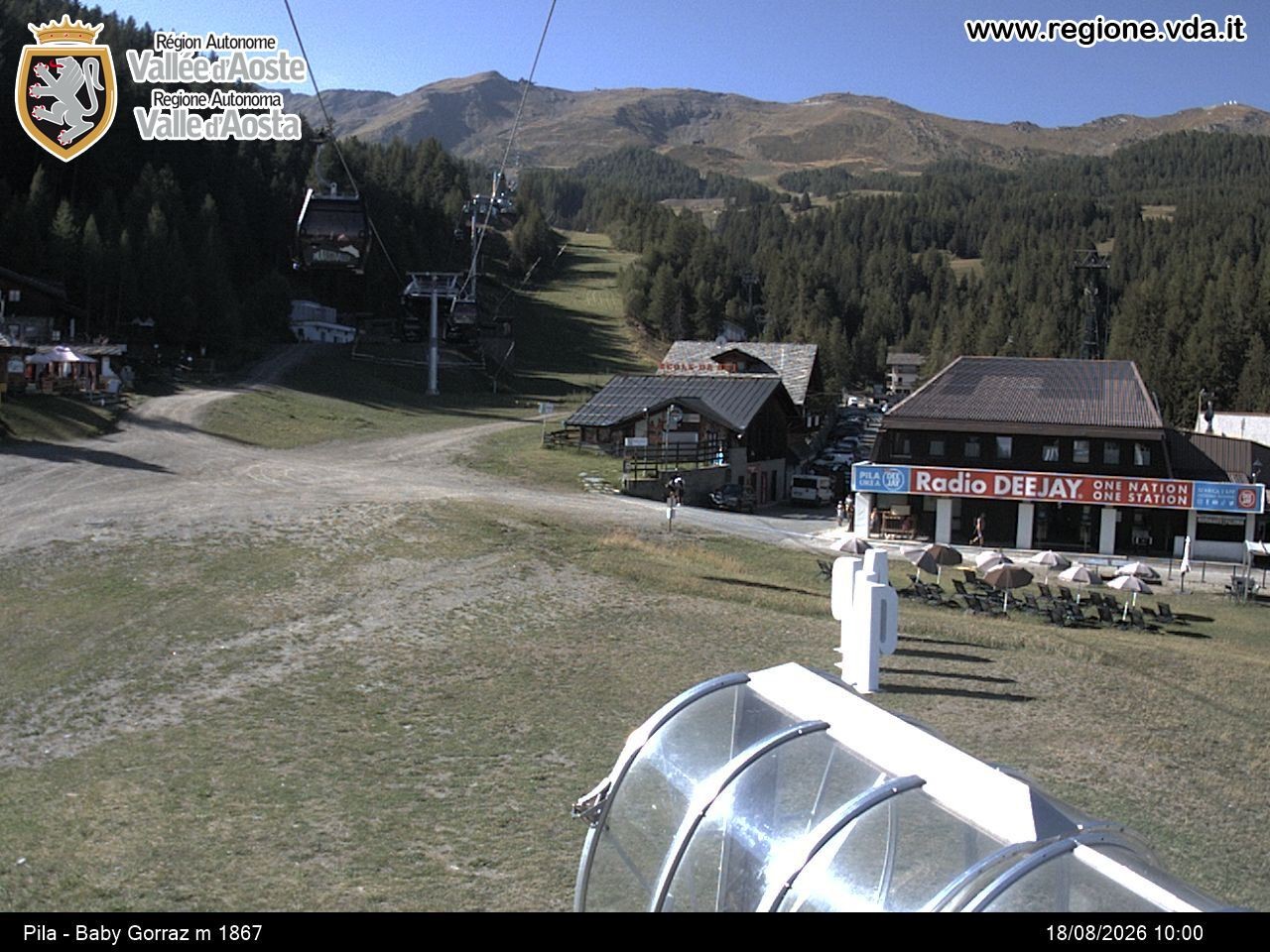Archiv Foto Webcam Pila, Bergstation Baby Gorraz