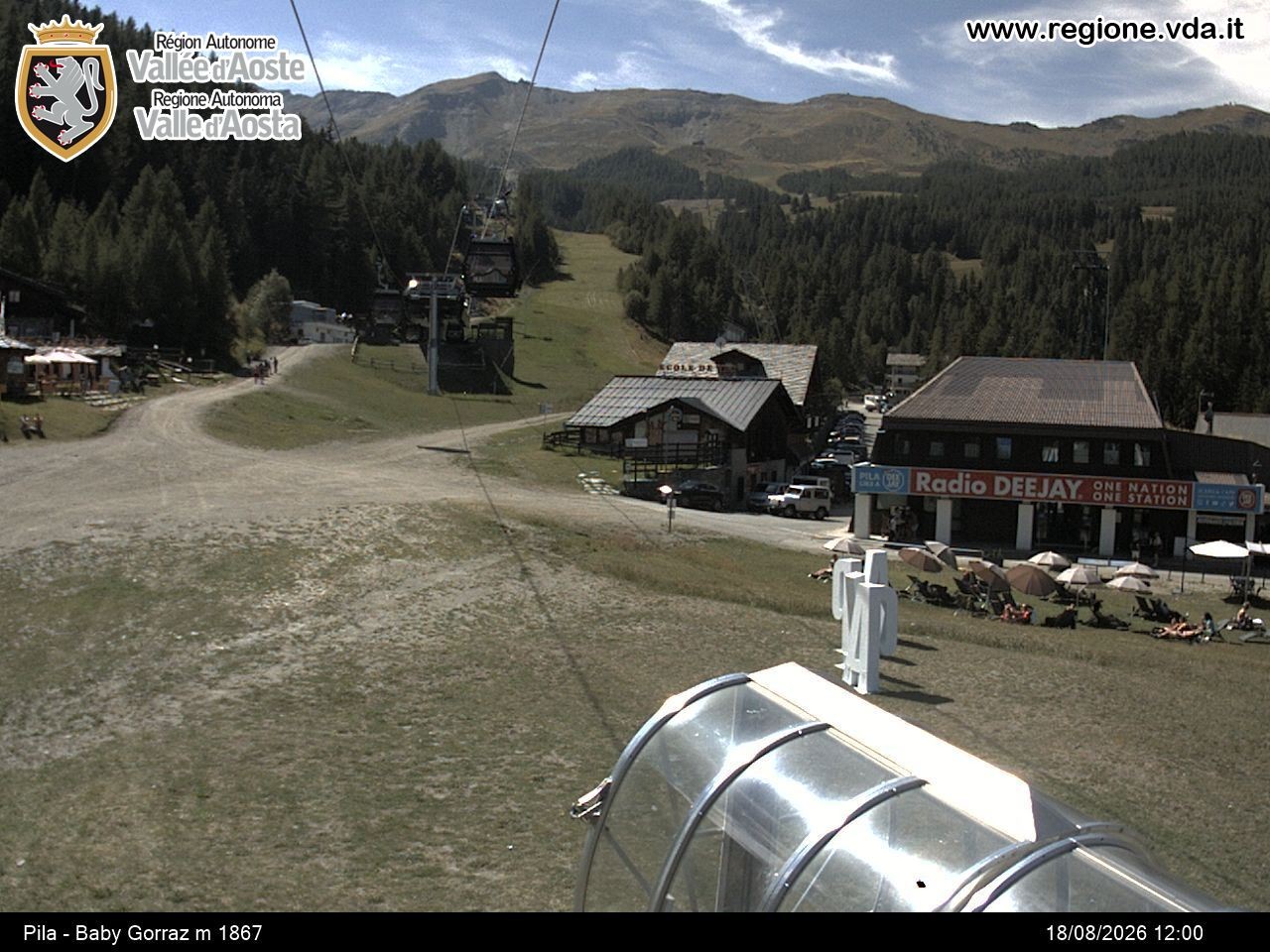 Archiv Foto Webcam Pila, Bergstation Baby Gorraz