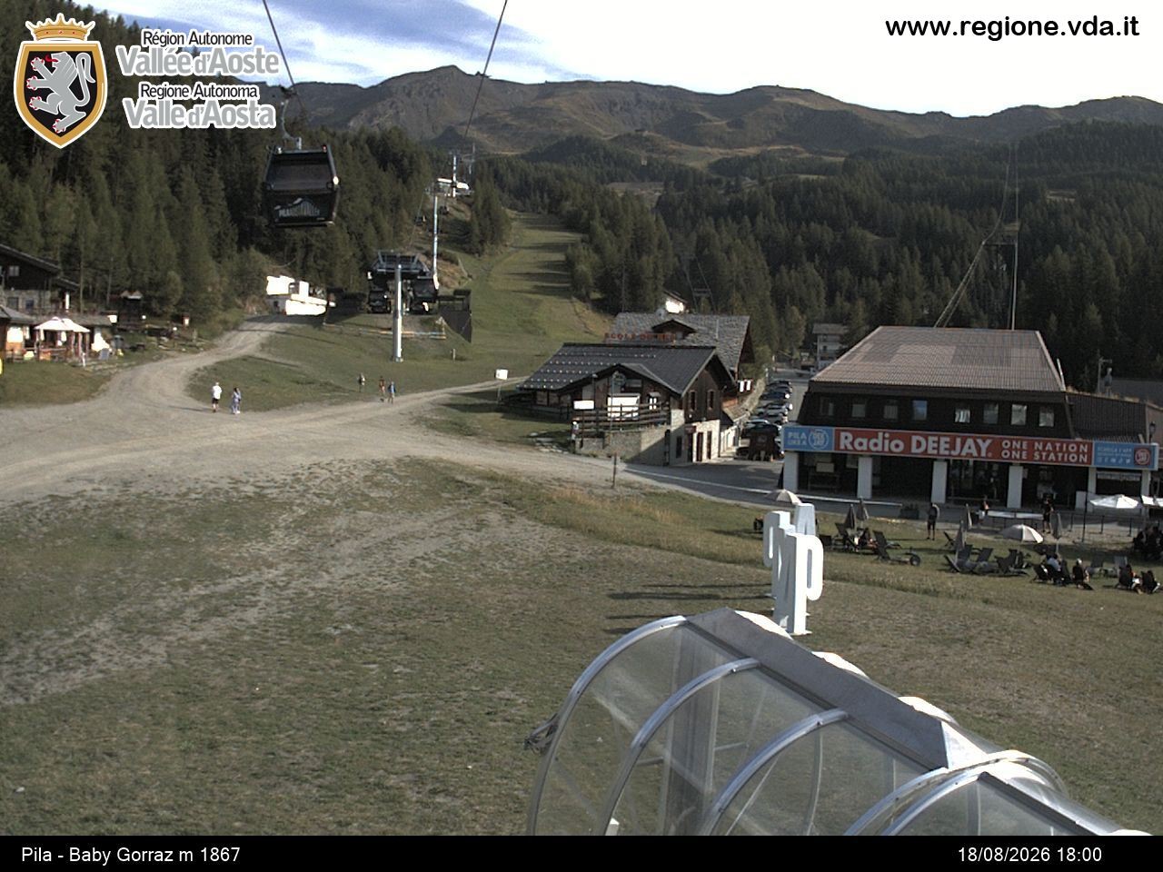Archiv Foto Webcam Pila, Bergstation Baby Gorraz