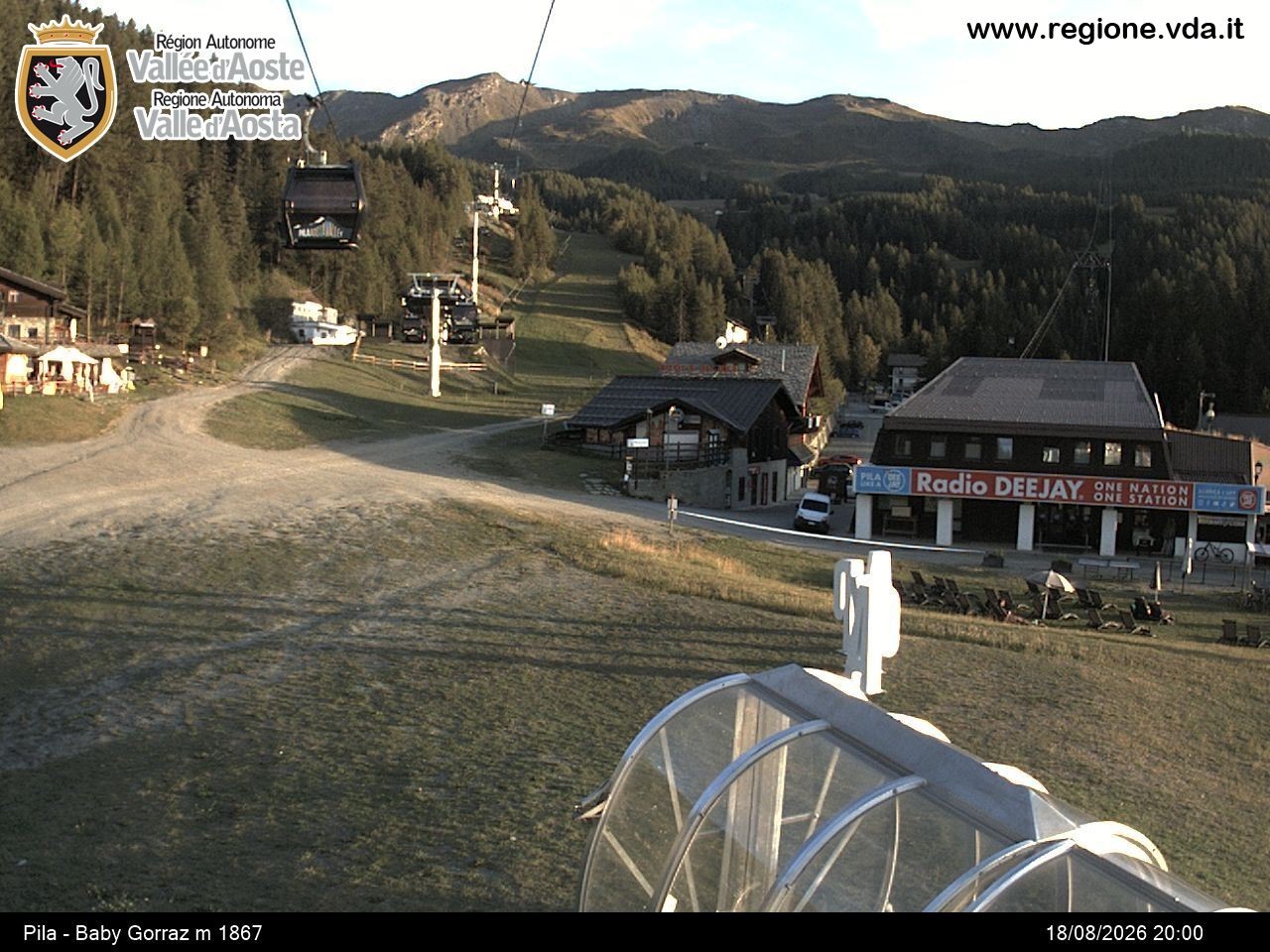 Archiv Foto Webcam Pila, Bergstation Baby Gorraz
