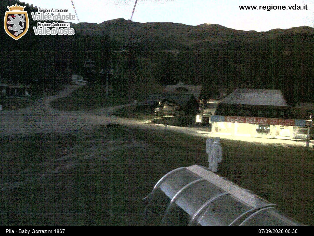 Archiv Foto Webcam Pila, Bergstation Baby Gorraz