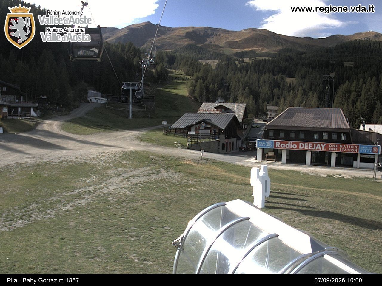 Archiv Foto Webcam Pila, Bergstation Baby Gorraz
