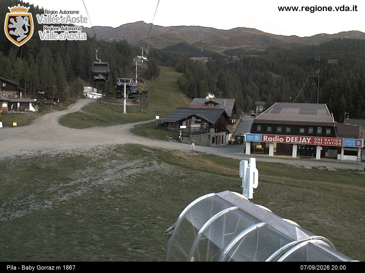 Archiv Foto Webcam Pila, Bergstation Baby Gorraz
