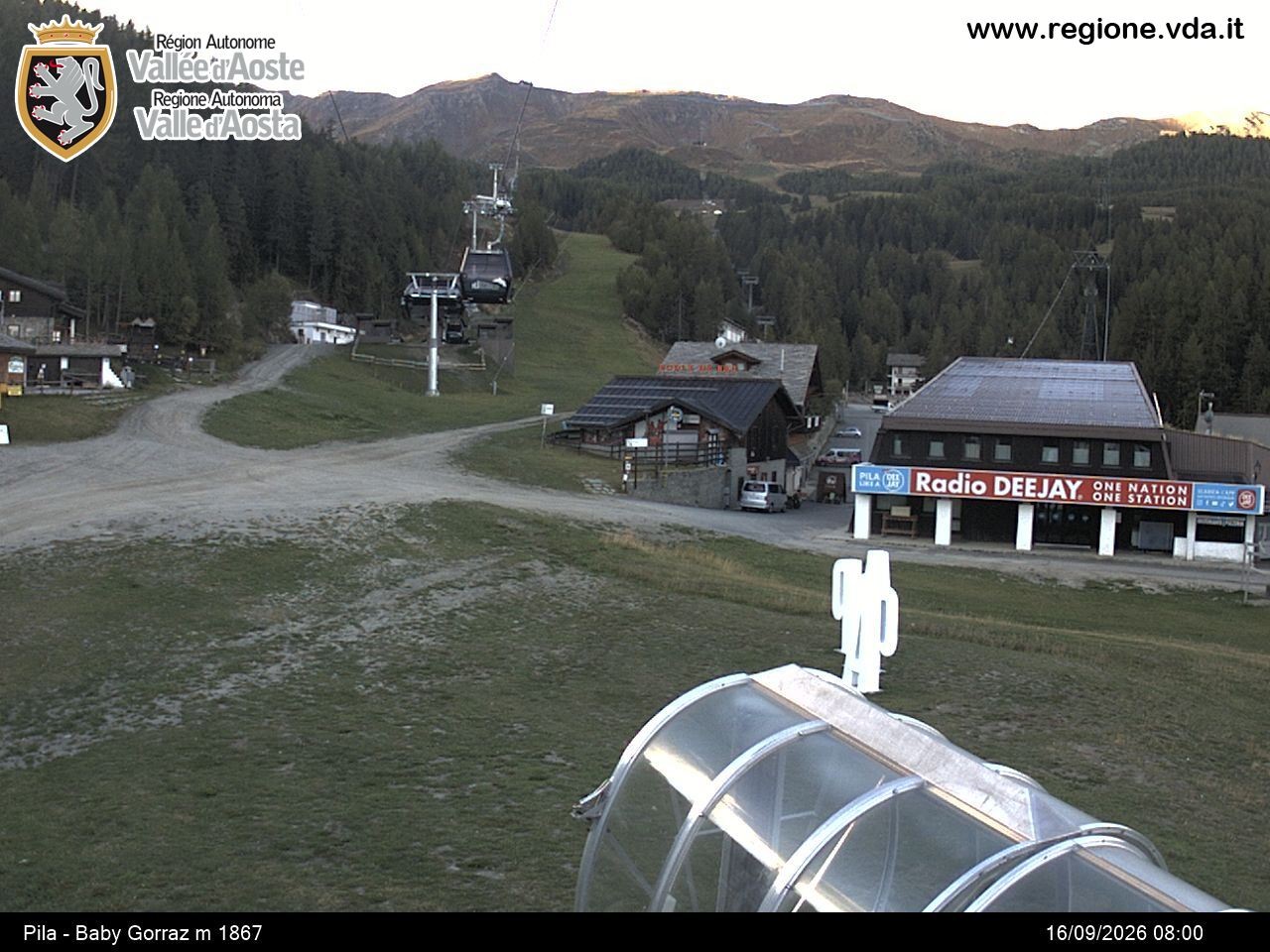 Archiv Foto Webcam Pila, Bergstation Baby Gorraz