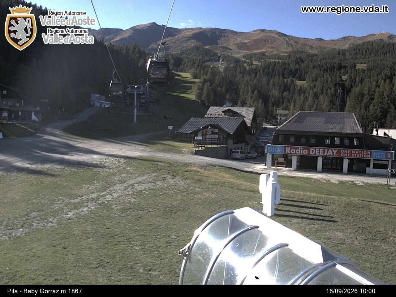 Archiv Foto Webcam Pila, Bergstation Baby Gorraz