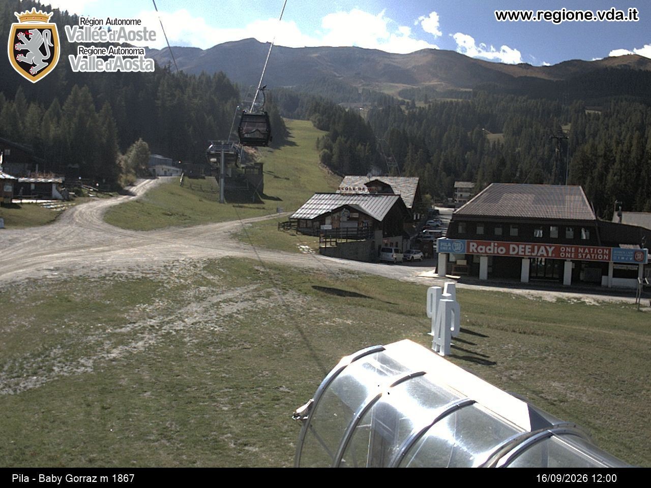 Archiv Foto Webcam Pila, Bergstation Baby Gorraz