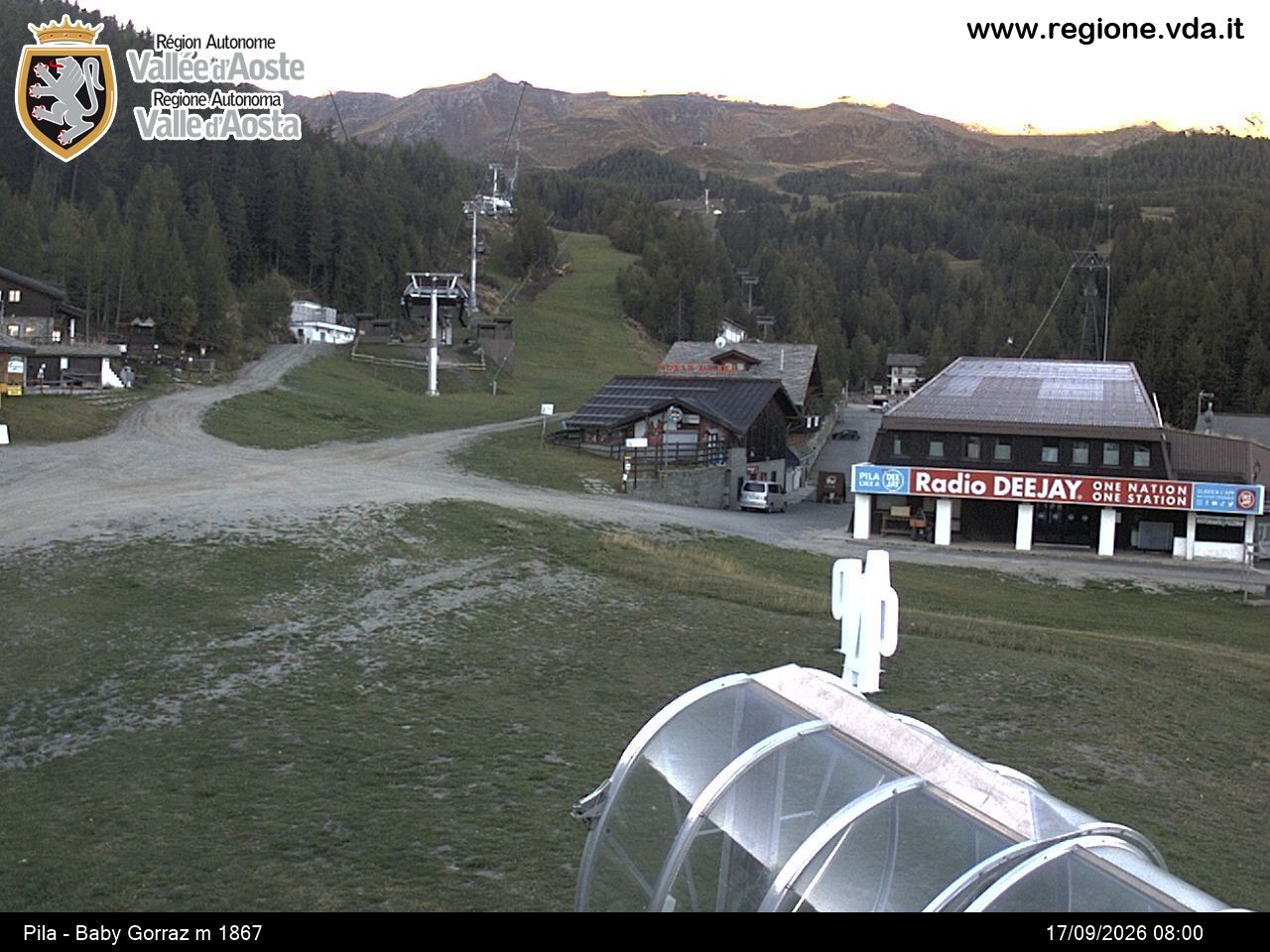Archiv Foto Webcam Pila, Bergstation Baby Gorraz
