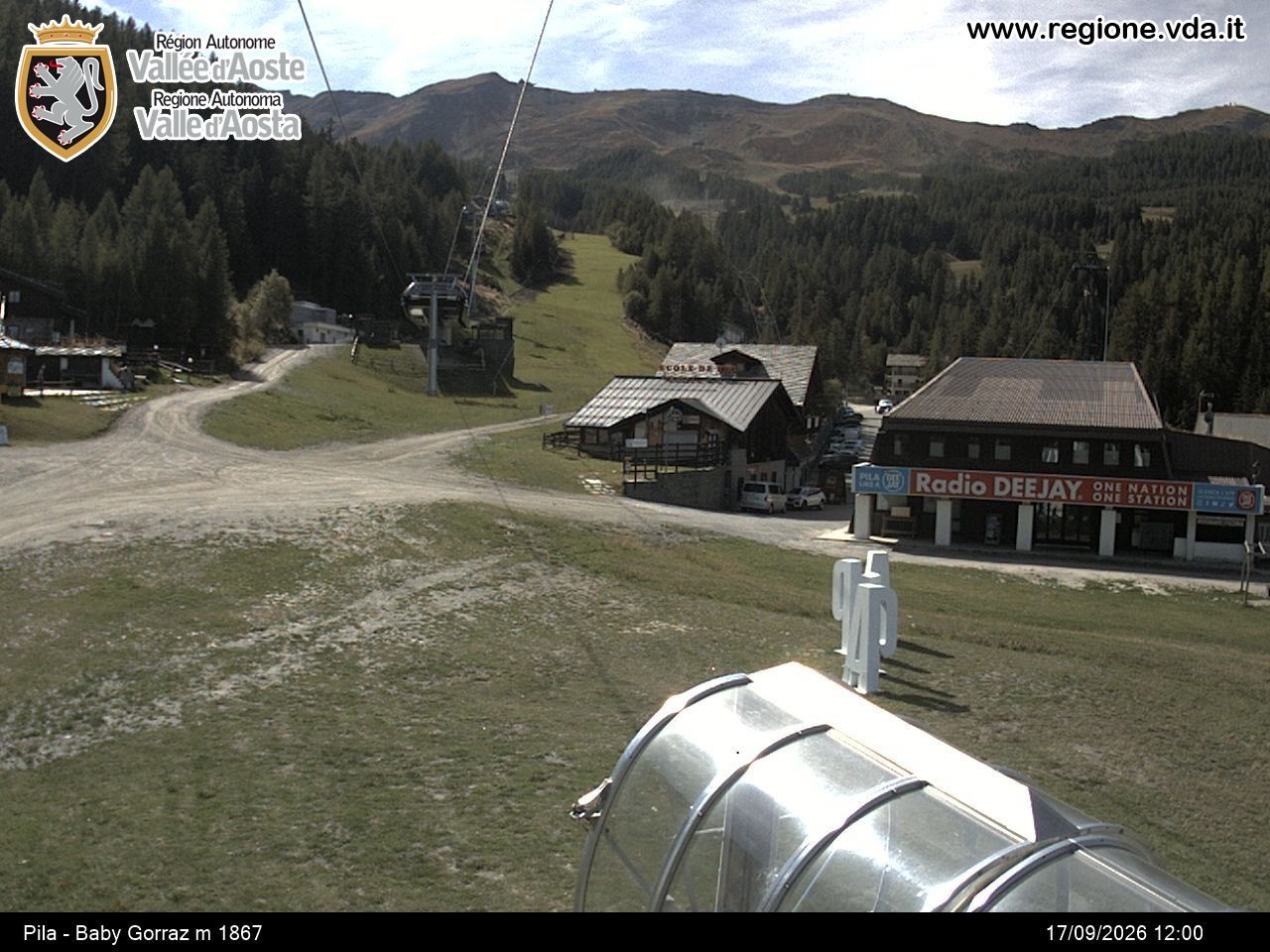 Archiv Foto Webcam Pila, Bergstation Baby Gorraz