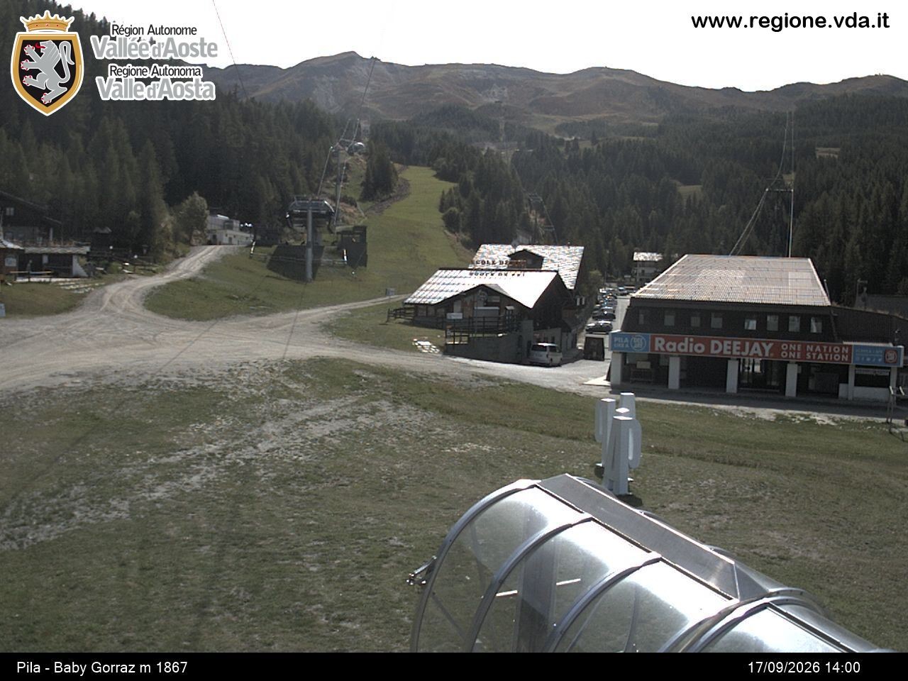Archiv Foto Webcam Pila, Bergstation Baby Gorraz