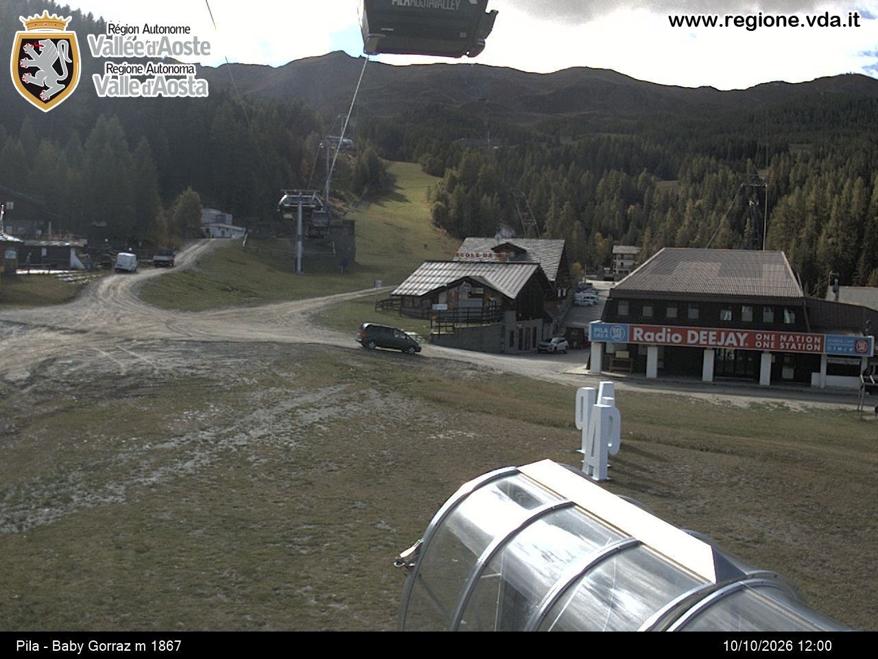 Archived image Webcam mountain station Baby Gorraz, Pila