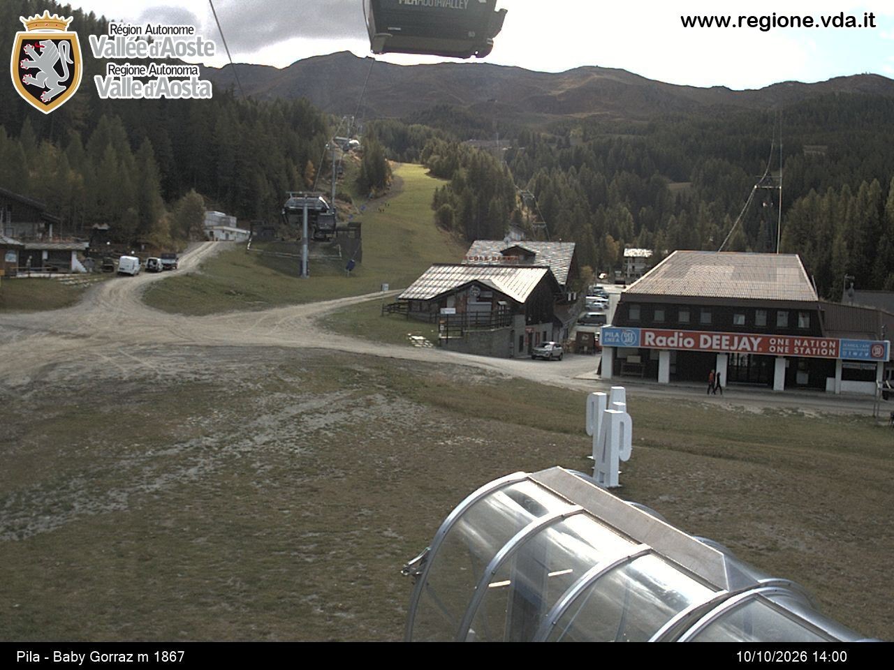 Archived image Webcam mountain station Baby Gorraz, Pila