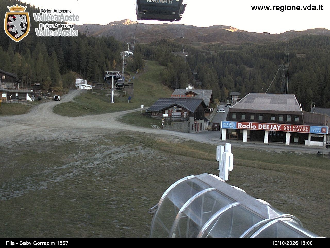 Archived image Webcam mountain station Baby Gorraz, Pila