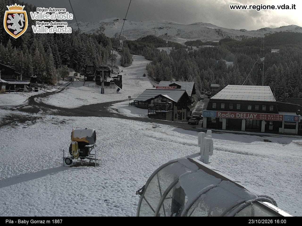 Archived image Webcam mountain station Baby Gorraz, Pila