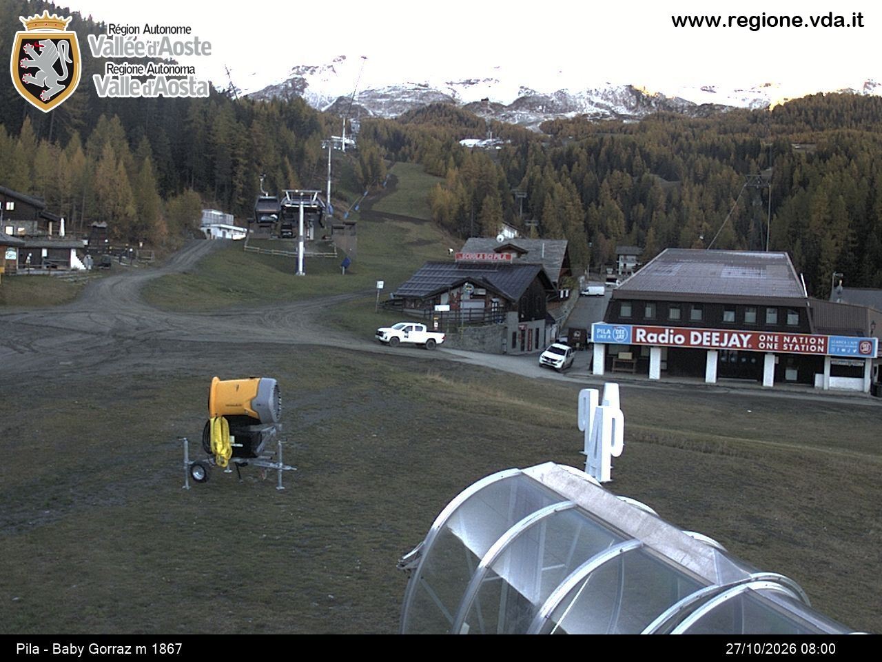 Archiv Foto Webcam Pila, Bergstation Baby Gorraz