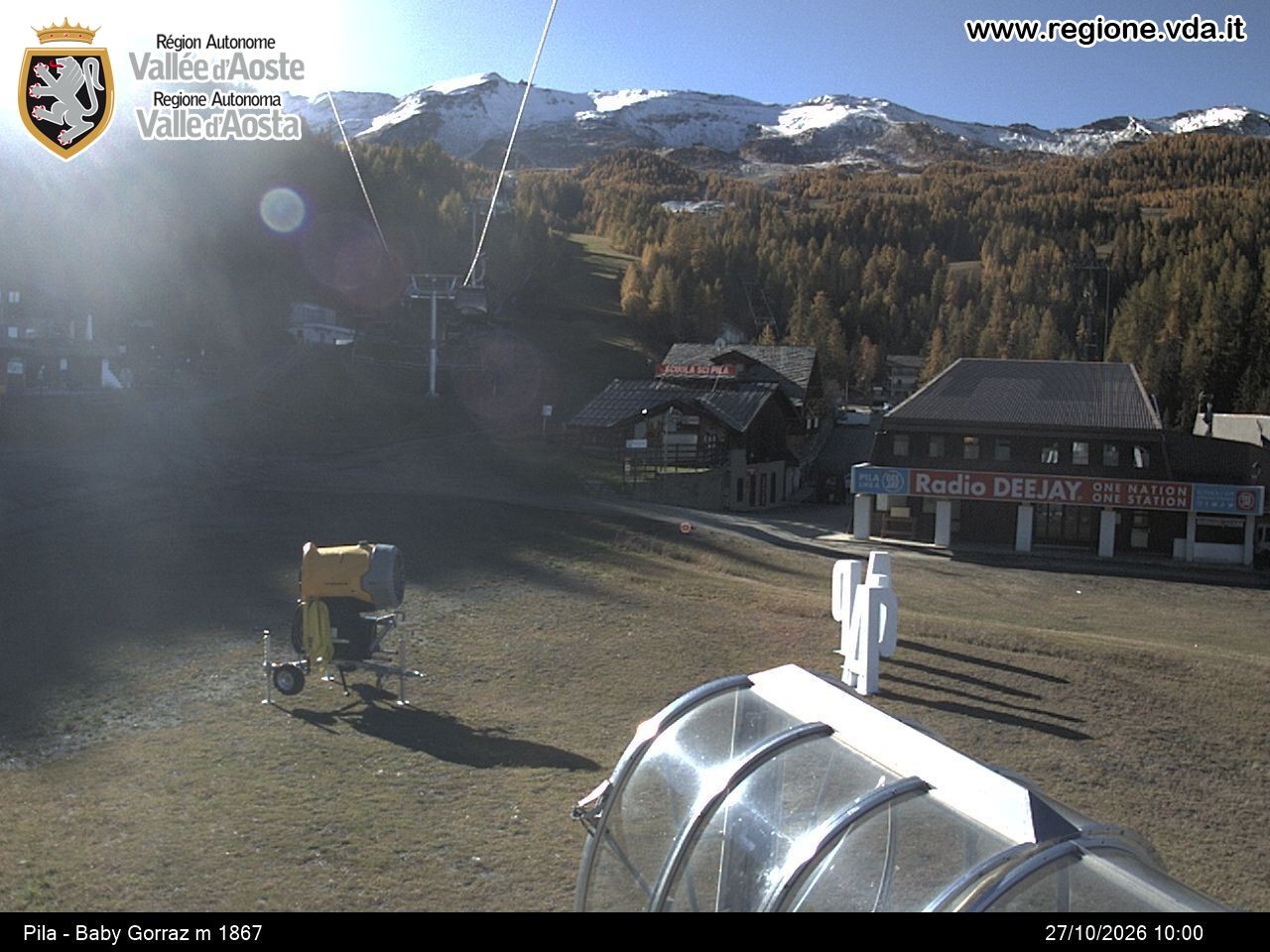 Archiv Foto Webcam Pila, Bergstation Baby Gorraz