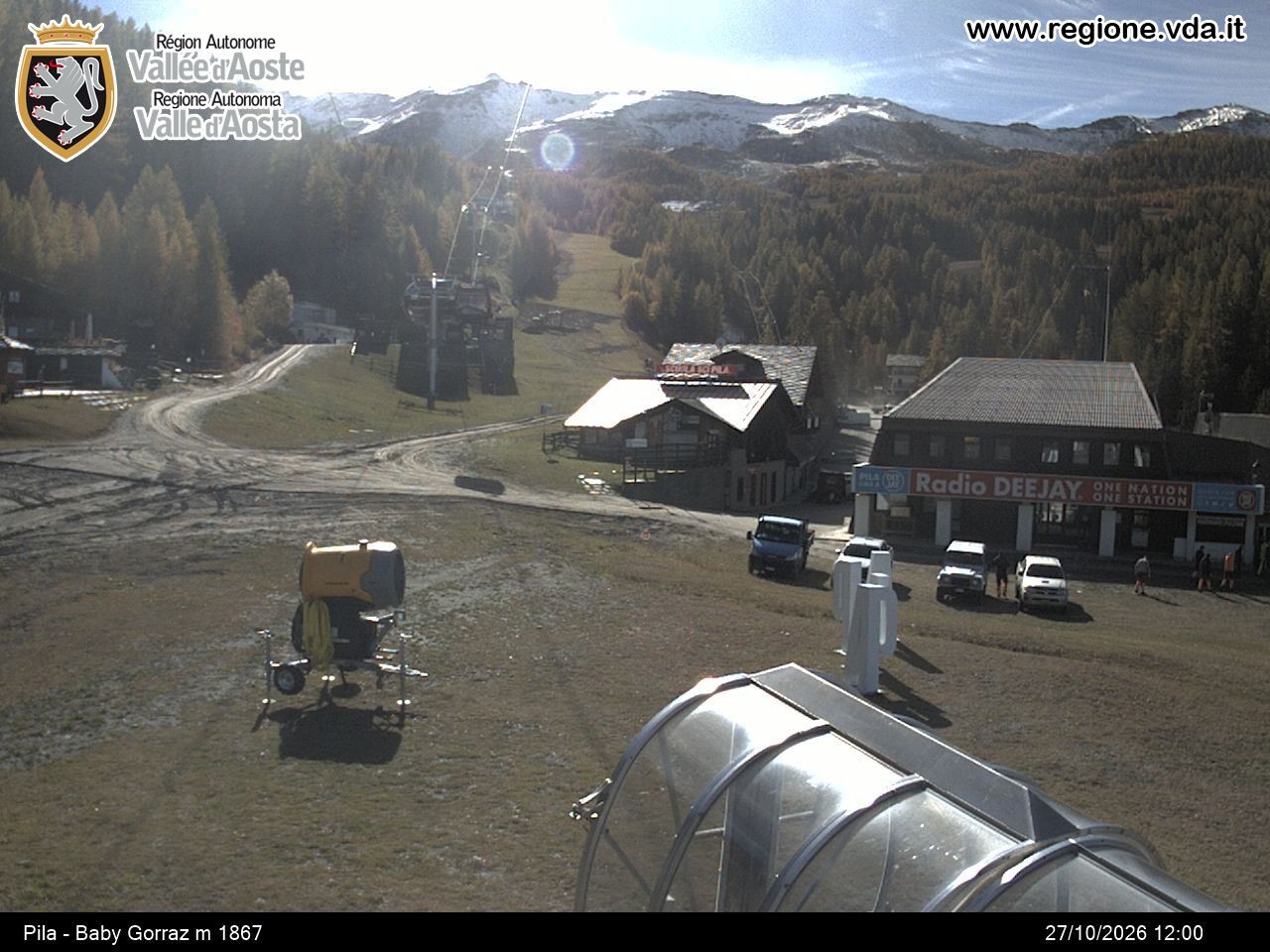 Archiv Foto Webcam Pila, Bergstation Baby Gorraz