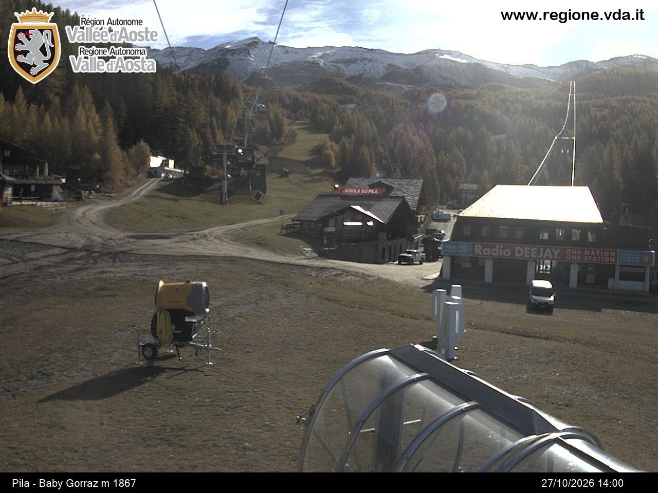 Archiv Foto Webcam Pila, Bergstation Baby Gorraz