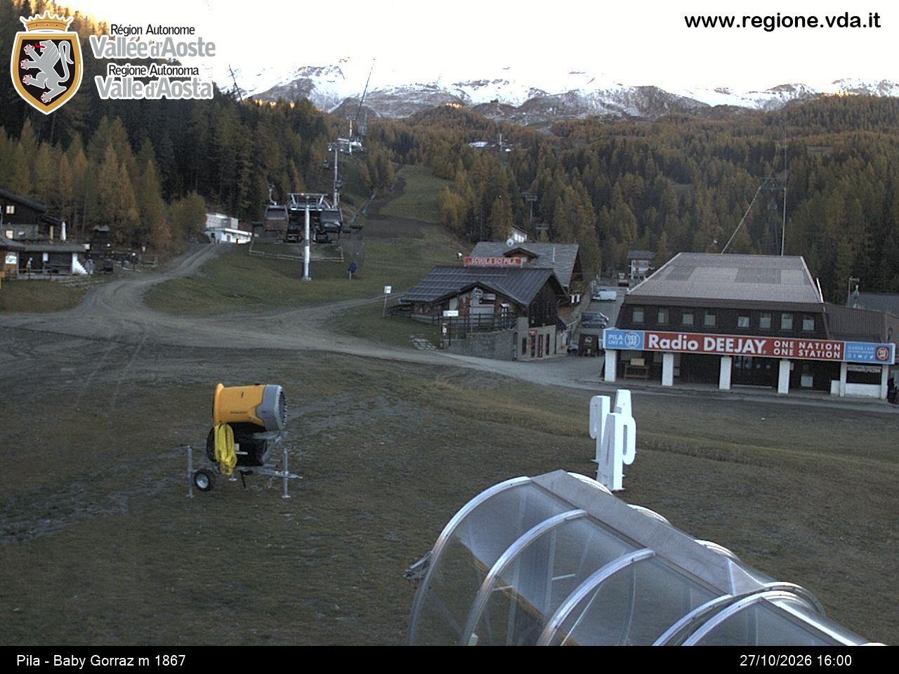 Archiv Foto Webcam Pila, Bergstation Baby Gorraz