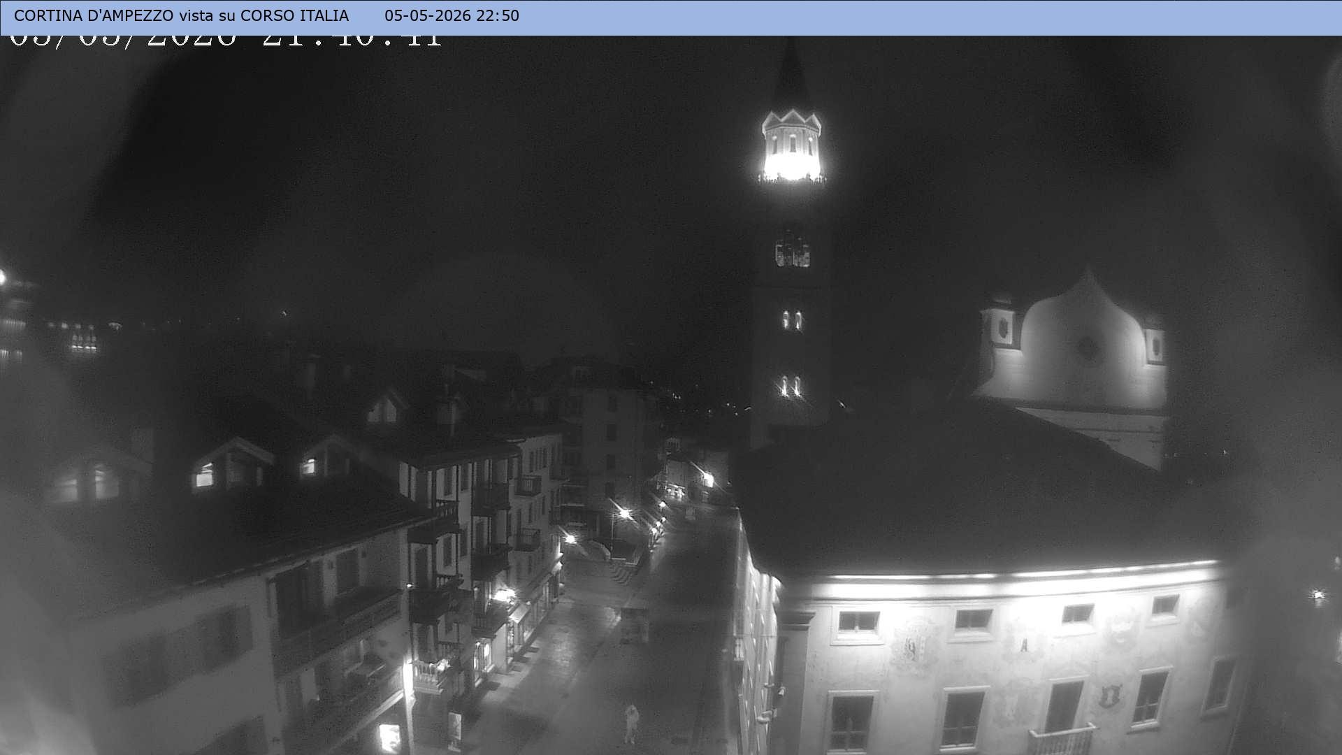 Archiv Foto Webcam Corso Italia - Cortina d'Ampezzo