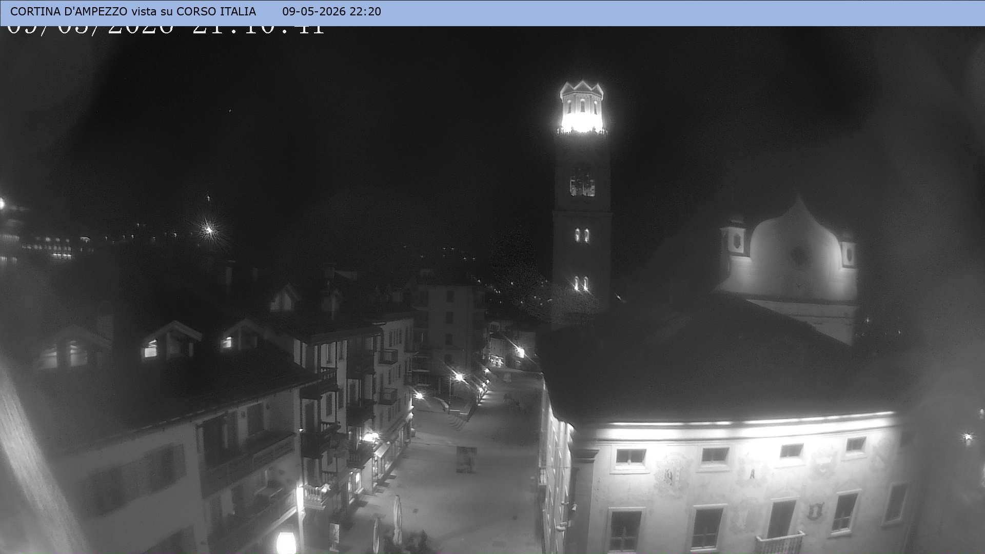 Archiv Foto Webcam Corso Italia - Cortina d'Ampezzo