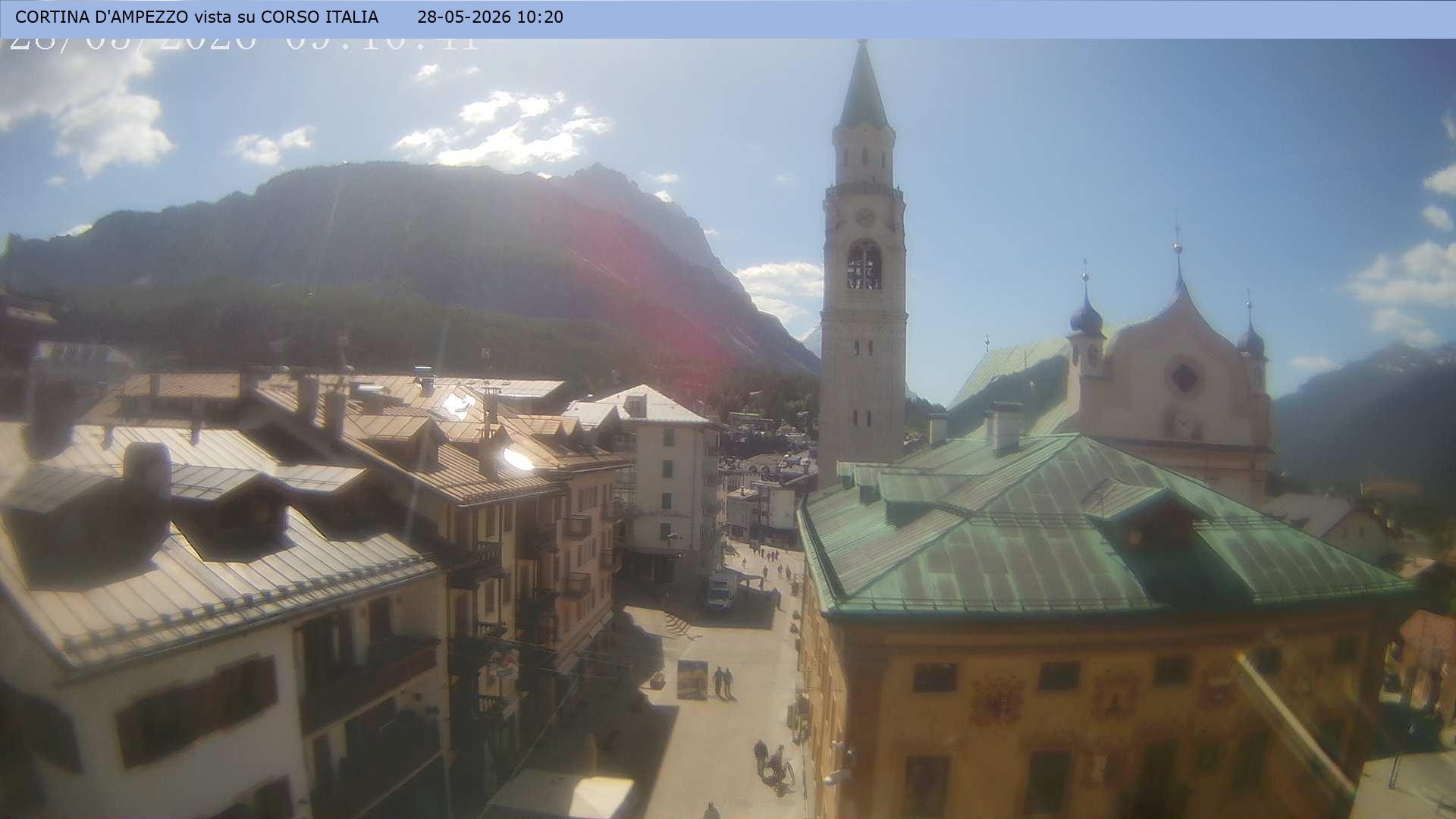 Archived image Webcam Corso Italia - Pedestrian zone