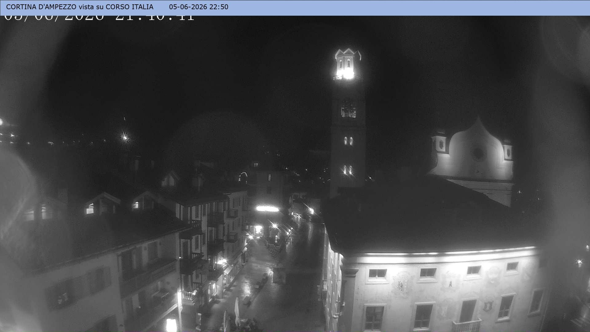 Archiv Foto Webcam Corso Italia - Cortina d'Ampezzo
