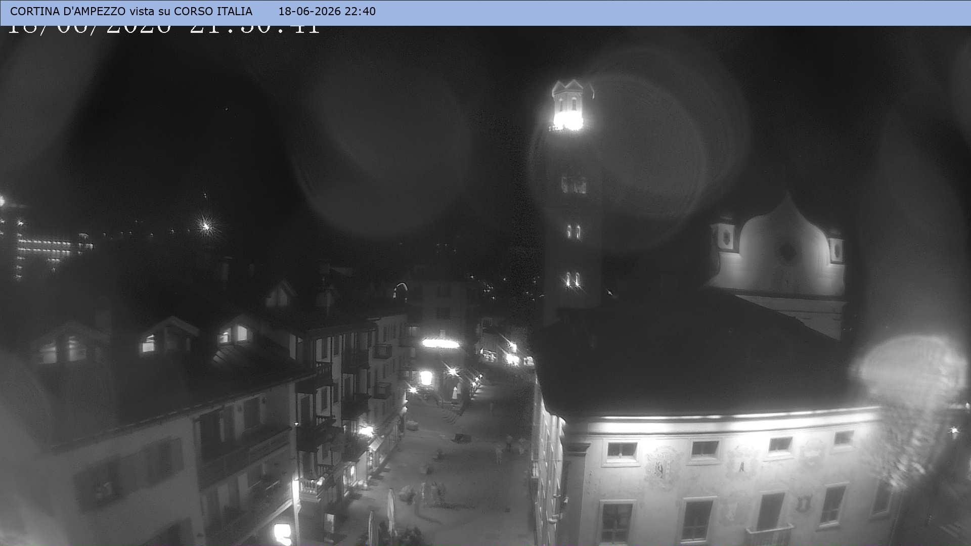Archiv Foto Webcam Corso Italia - Cortina d'Ampezzo
