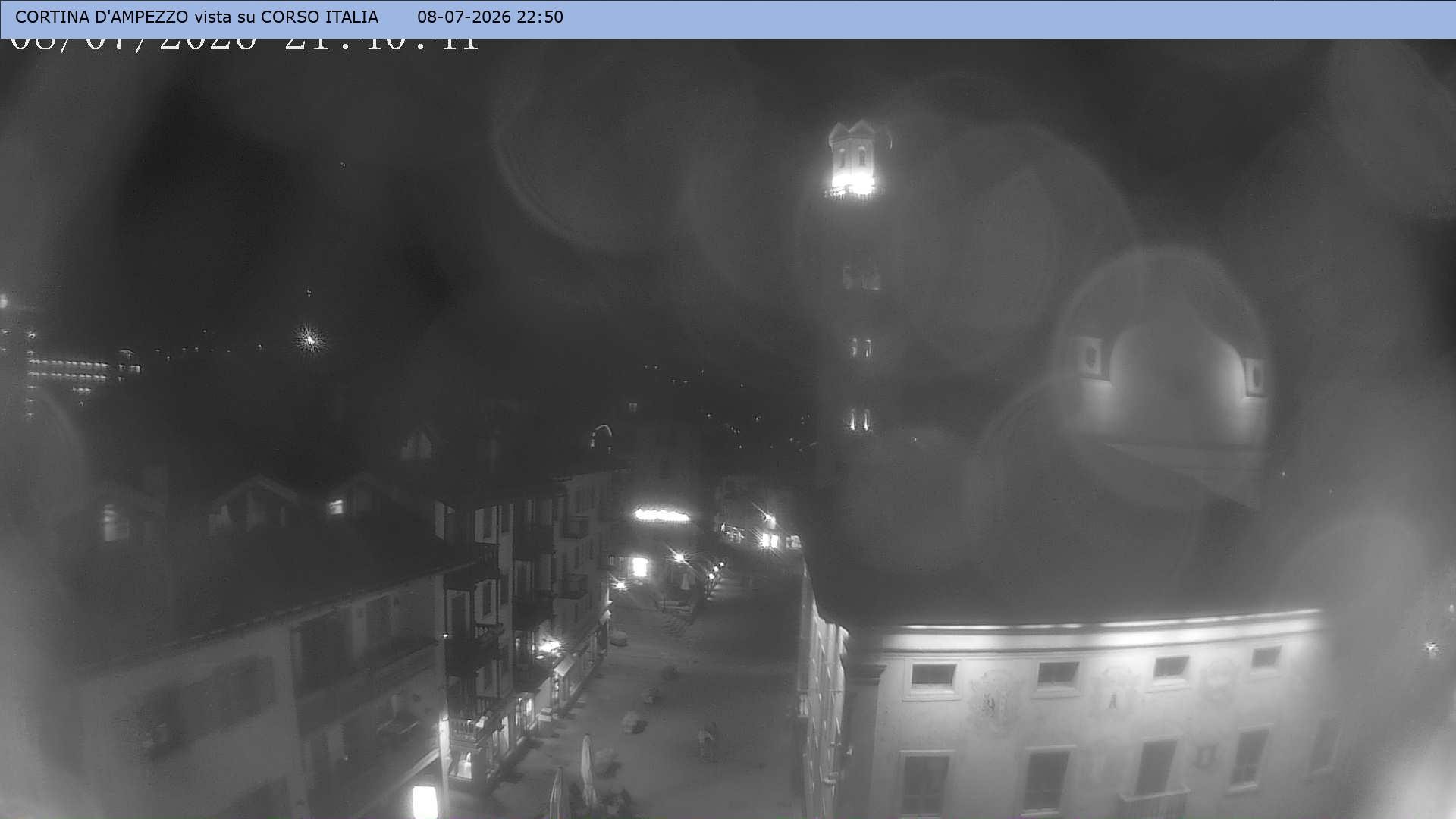 Archiv Foto Webcam Corso Italia - Cortina d'Ampezzo