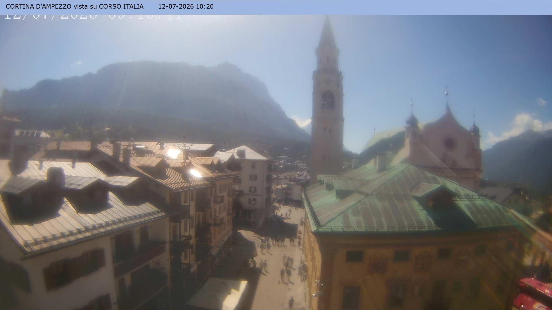 Archived image Webcam Corso Italia - Pedestrian zone