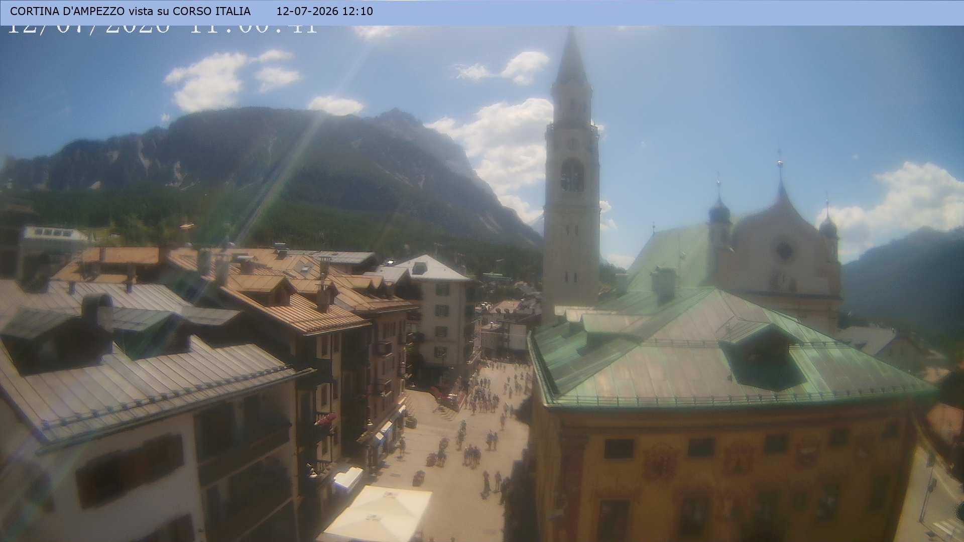 Archived image Webcam Corso Italia - Pedestrian zone