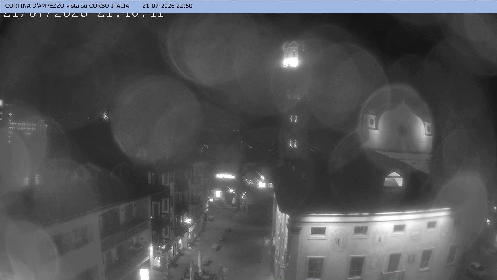 Archiv Foto Webcam Corso Italia - Cortina d'Ampezzo