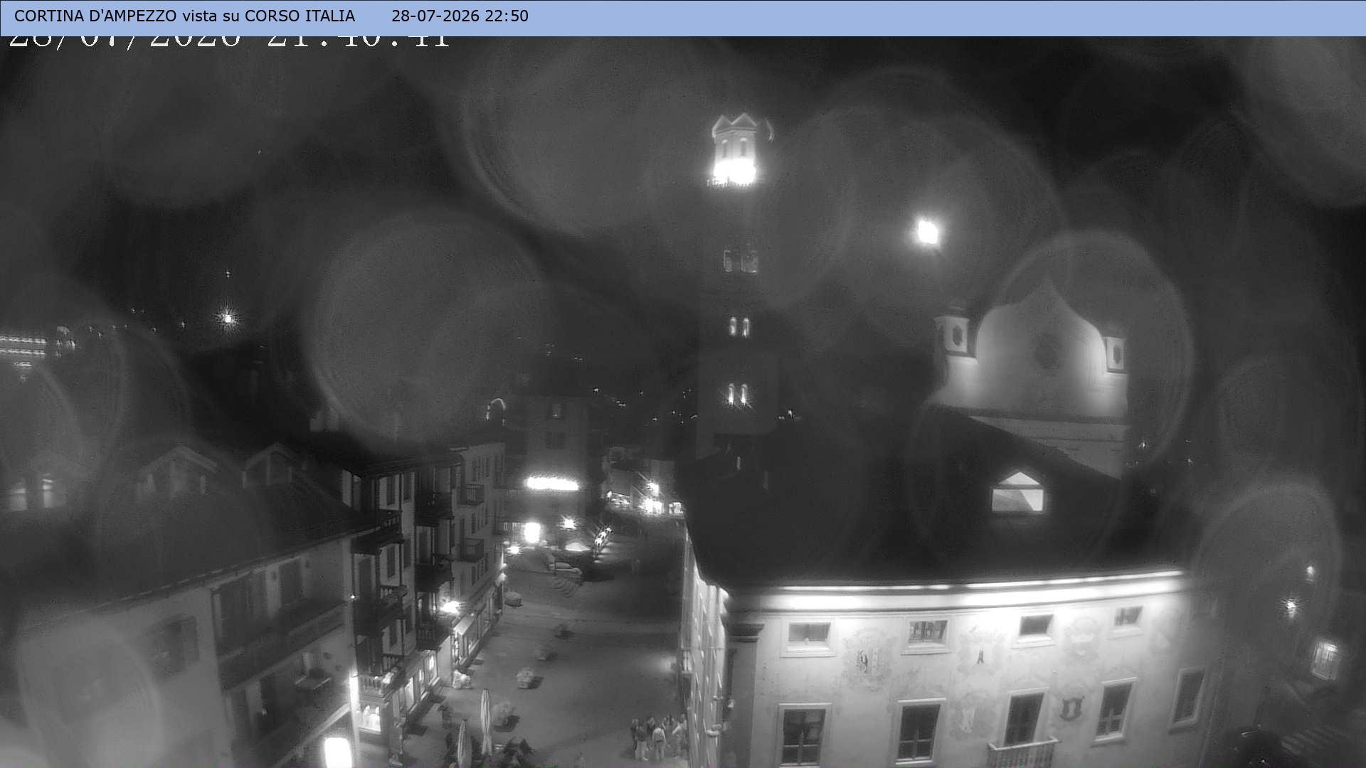 Archiv Foto Webcam Corso Italia - Cortina d'Ampezzo