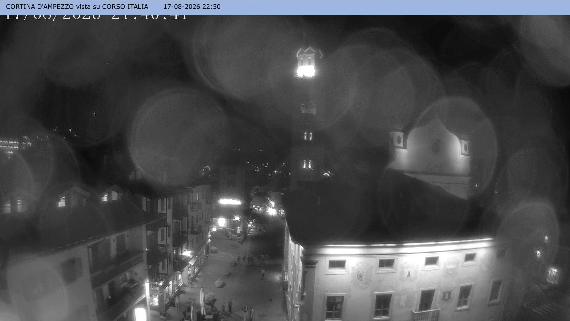 Archiv Foto Webcam Corso Italia - Cortina d'Ampezzo