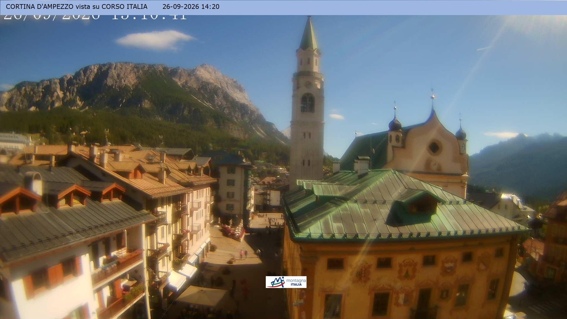 Archived image Webcam Corso Italia - Pedestrian zone