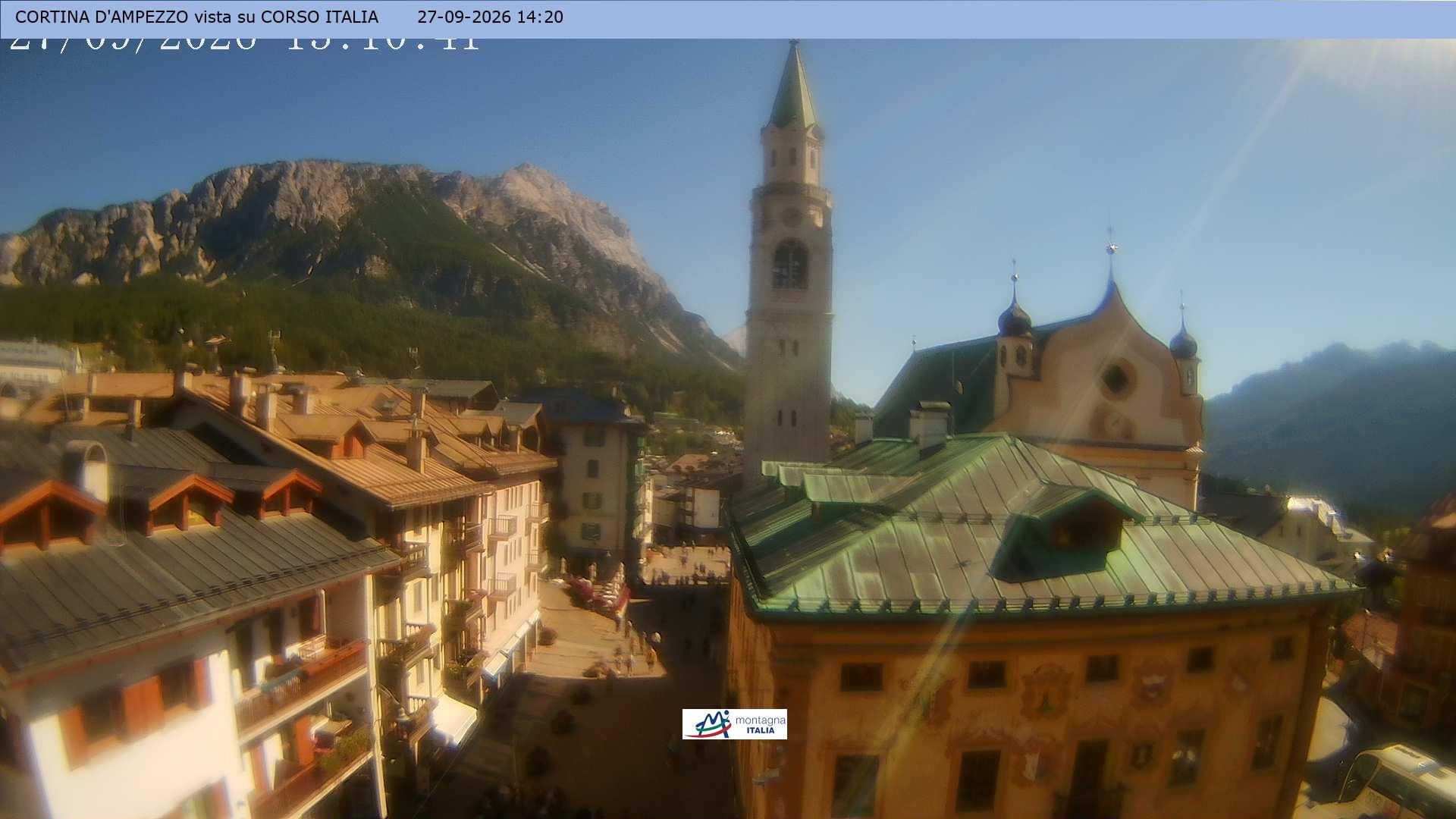 Archiv Foto Webcam Corso Italia - Cortina d'Ampezzo