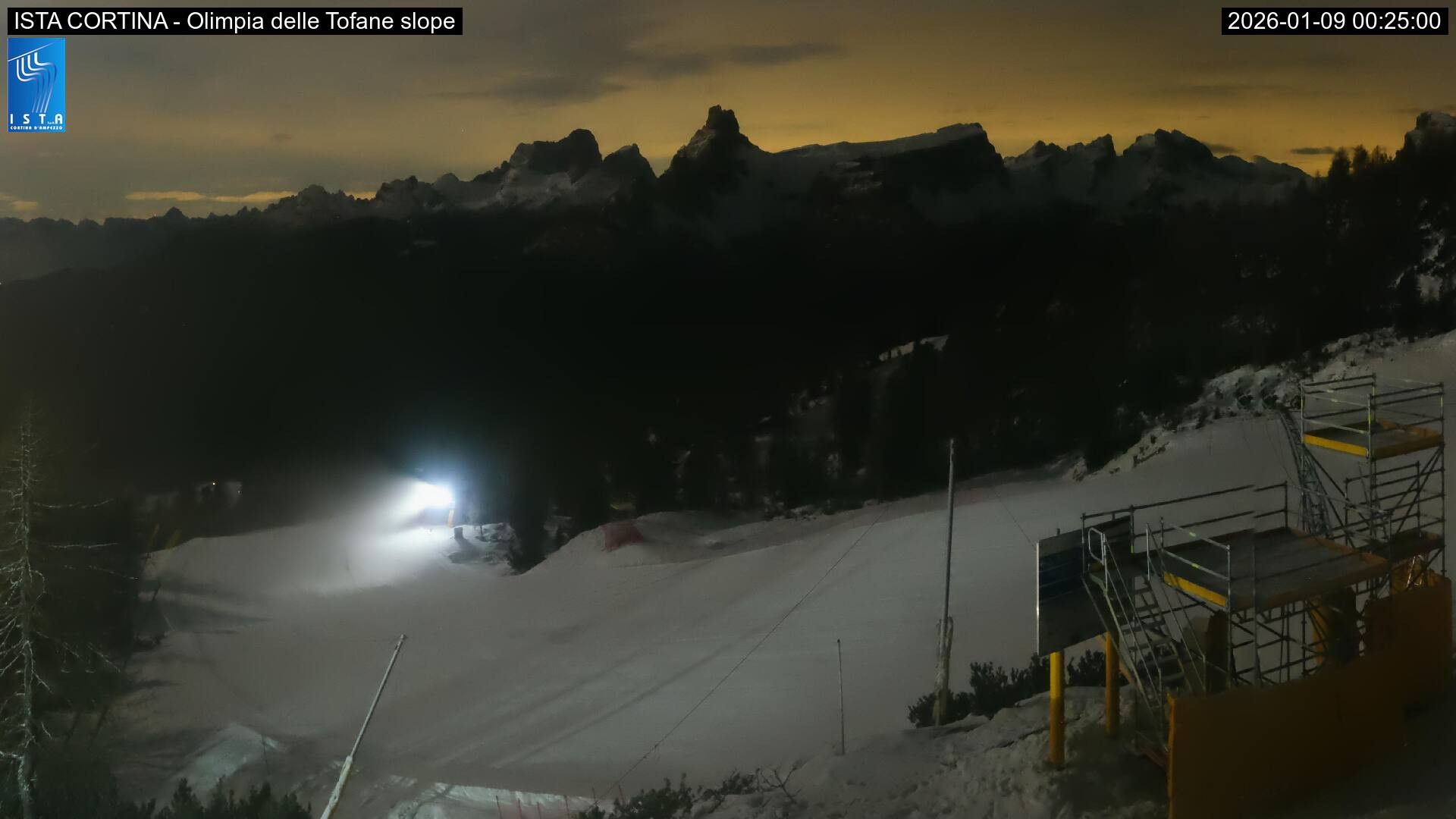 Archiv Foto Webcam Duca d'Aosta in Cortina