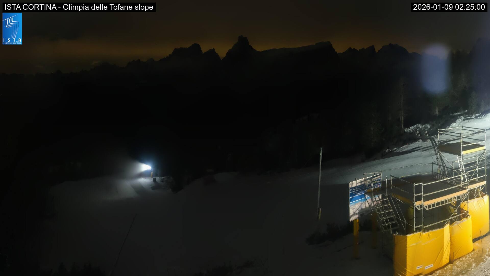 Archiv Foto Webcam Duca d'Aosta in Cortina