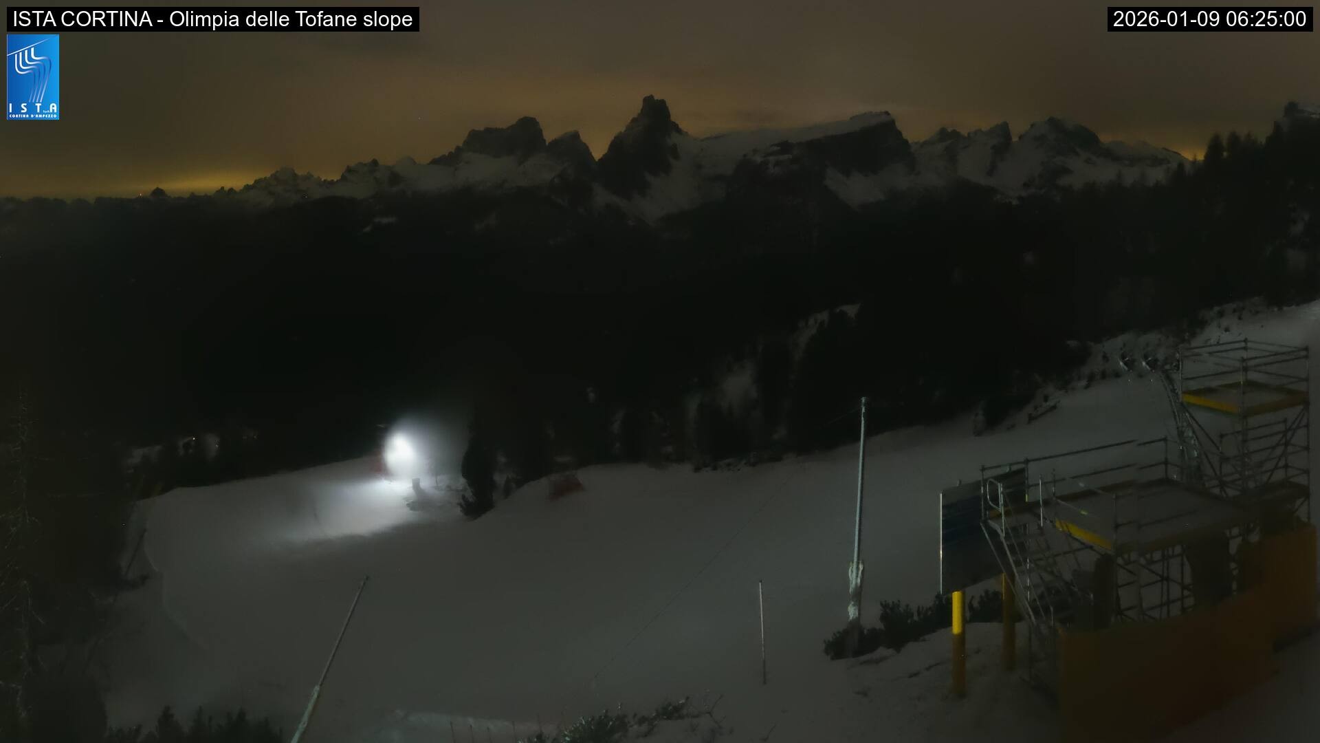 Archiv Foto Webcam Duca d'Aosta in Cortina
