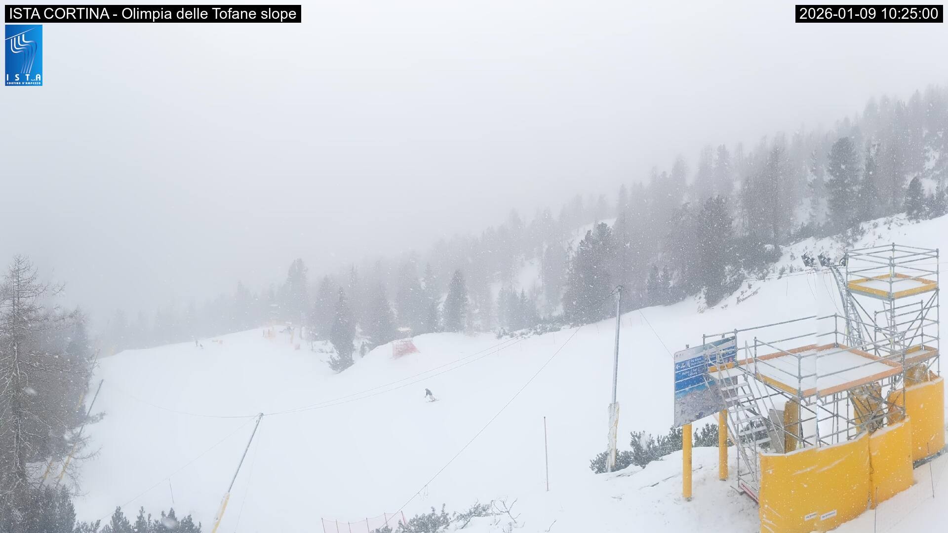 Archiv Foto Webcam Duca d'Aosta in Cortina