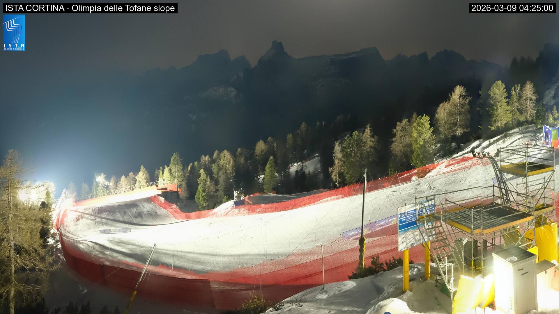 Archiv Foto Webcam Duca d'Aosta in Cortina