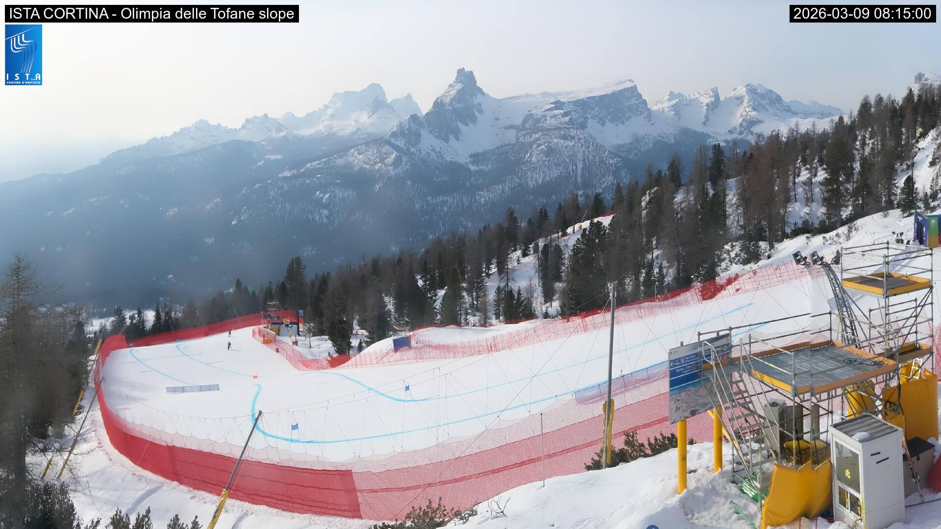 Archiv Foto Webcam Duca d'Aosta in Cortina