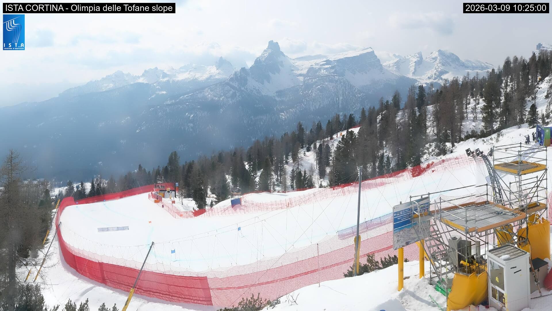 Archiv Foto Webcam Duca d'Aosta in Cortina