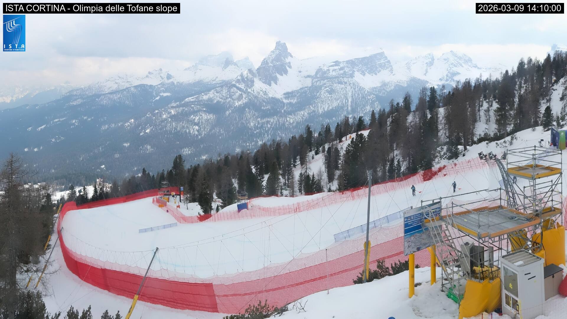 Archiv Foto Webcam Duca d'Aosta in Cortina